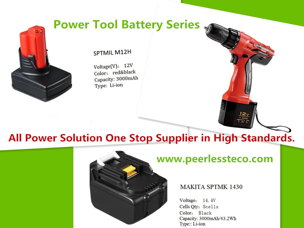 P.T.C. Power Tool Batteries